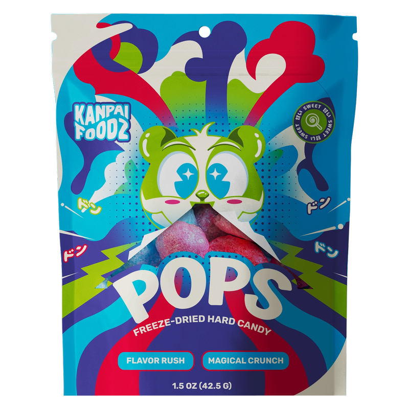 Kanpai Foodz Freeze Dried Candy Pops!, 1.5oz