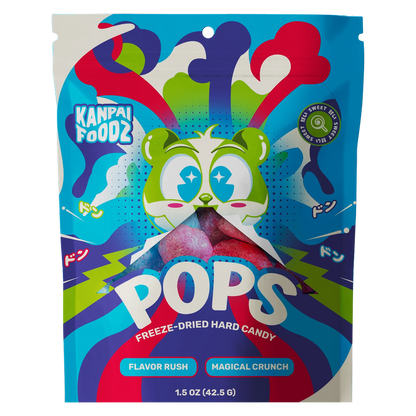 Kanpai Foodz Freeze Dried Candy Pops!, 1.5oz