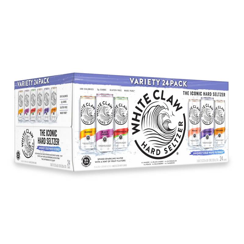 White Claw Hard Seltzer Variety 24pk 12oz Can