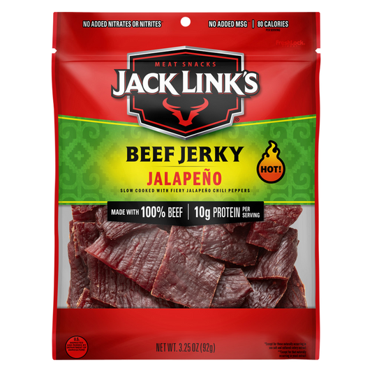 Jack Link's Jalapeno Beef Jerky 3.25oz
