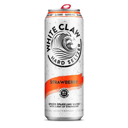 White Claw Strawberry Single 19.2oz Can 5% ABV
