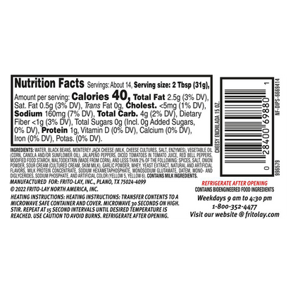 Tostitos Cheesy Enchilada Dip 15oz