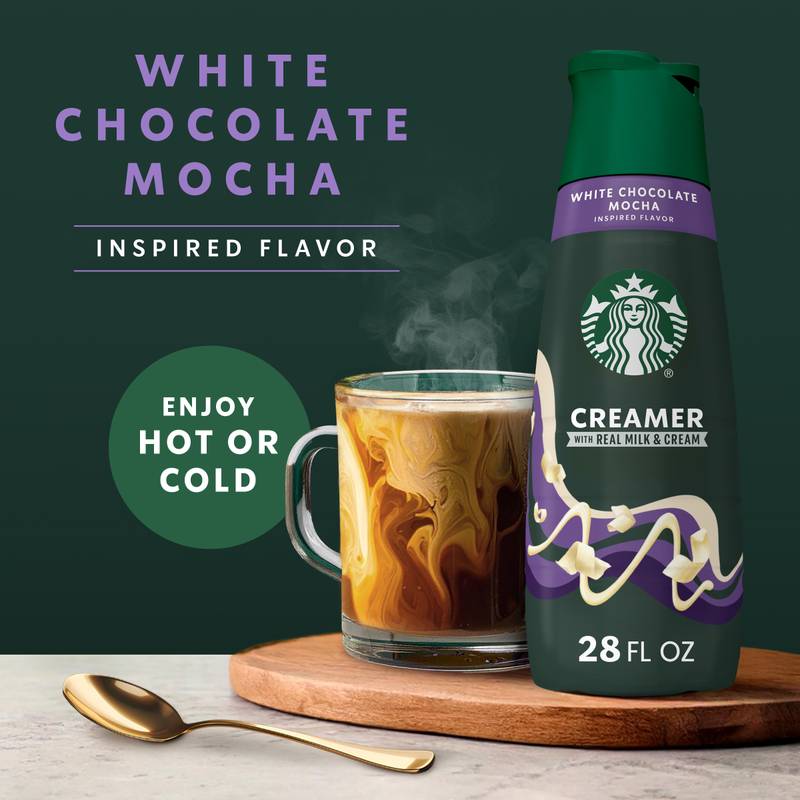 Starbucks White Chocolate Mocha Creamer 28oz Btl