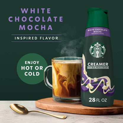 Starbucks White Chocolate Mocha Creamer 28oz Btl