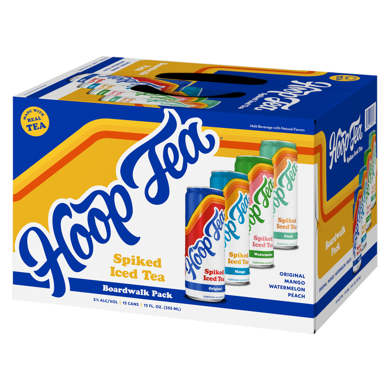 Hoop Tea Boardwalk Variety 12pk 12oz 5% ABV Cans