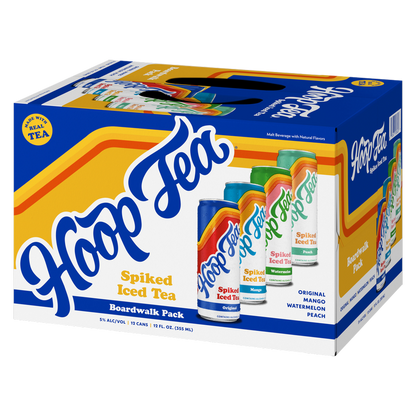 Hoop Tea Boardwalk Variety 12pk 12oz 5% ABV Cans