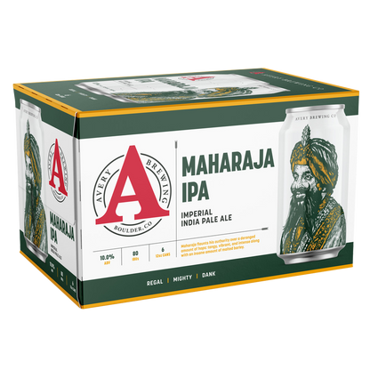 Avery Brewing Company Maharaja Imperial IPA 6pk 12oz Can