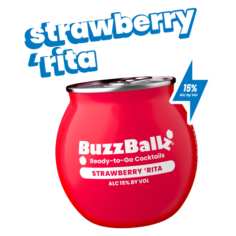 BuzzBallz Chillers Strawberry 'Rita 187ml