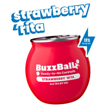 BuzzBallz Chillers Strawberry 'Rita 187ml