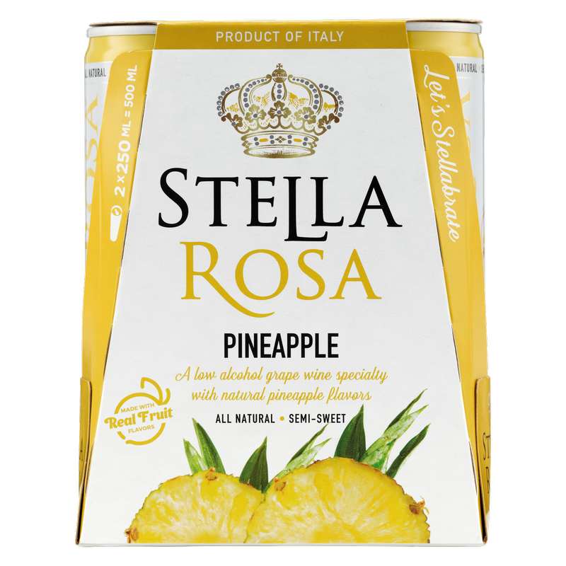 Stella Rosa Pineapple Can 2pk 250ml