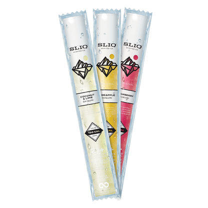 SLIQ Spirited Ice Rum Cocktail Pops 9pk 100ml  8% ABV