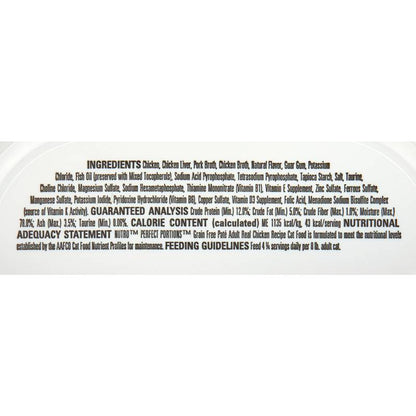 6 Ct Nutro Perfect Portions Trays Grain-Free Pate Real Chicken Recipe Wet Cat Food 2.6oz