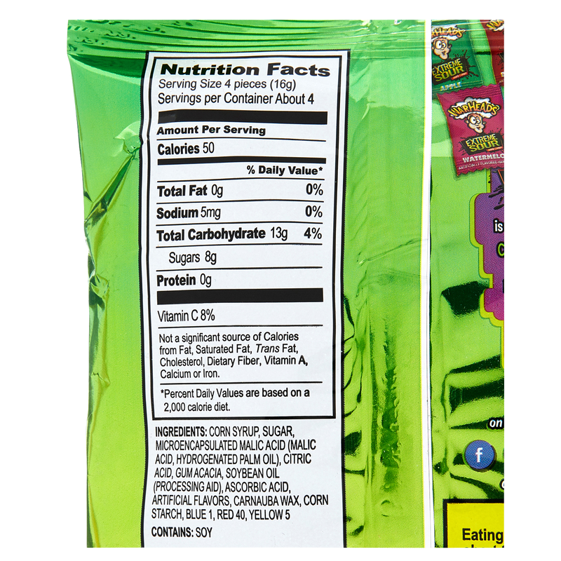 Warheads Extreme Sour Hard Candy 2oz