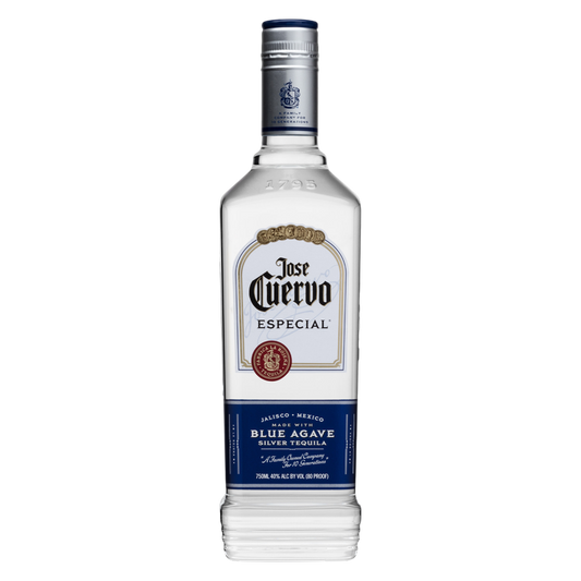Jose Cuervo Especial Silver Tequila 750ml (80 Proof)