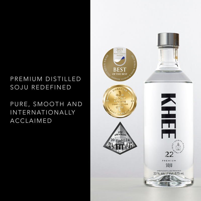 KHEE 22 Premium Soju 375ml (44 Proof)