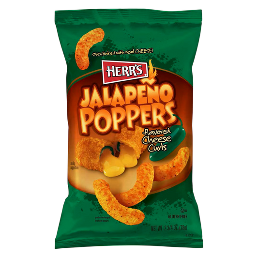 Herr's Jalapeno Poppers, 2.75 oz