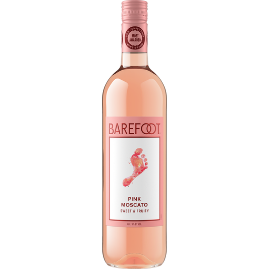 Barefoot Pink Moscato 750ml