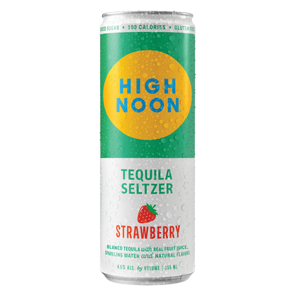 High Noon Strawberry Tequila Seltzer 4pk 12oz Cans