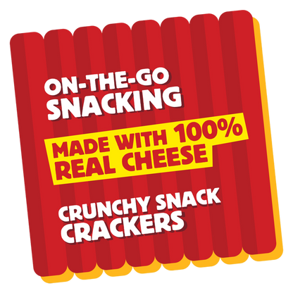 Cheez-It® Grooves Sharp White Cheddar, 6 oz