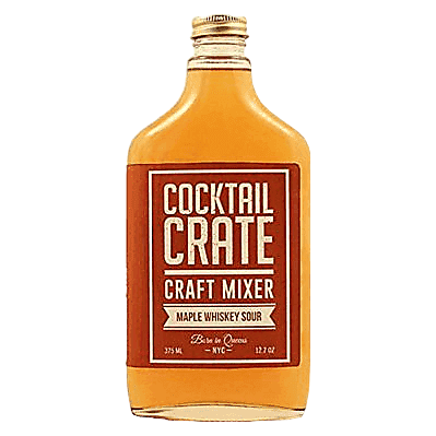 Cocktail Crate Maple Whiskey Sour Mix Single 12.7oz Btl