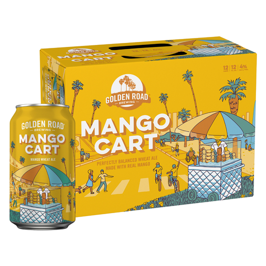 Golden Road Mango Cart 12pk 12oz Can 4.0% ABV