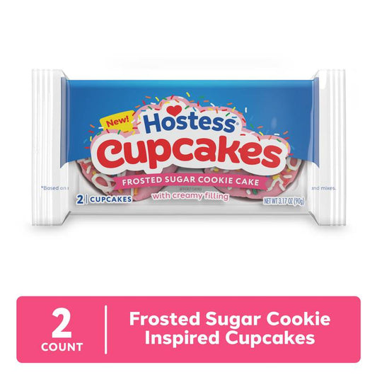Hostess Sugar Cookie CupCake, 3.17 oz