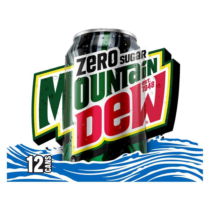 Mountain Dew Zero 12pk 12oz Can