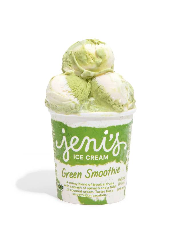 Jeni's Green Smoothie Ice Cream Pint