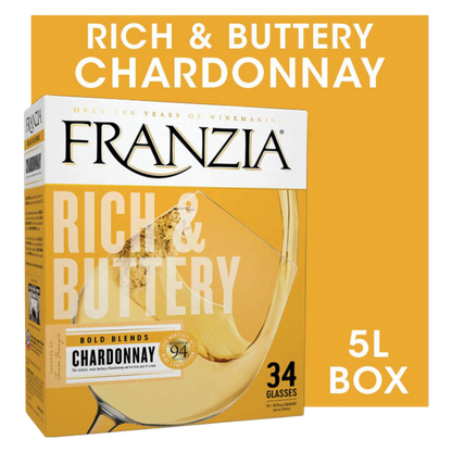 Franzia Rich & Buttery Chardonnay 5L Box