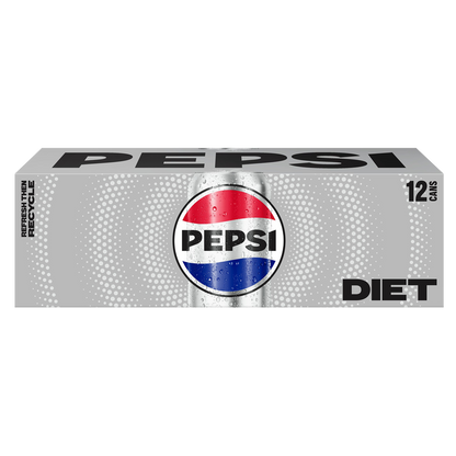 Diet Pepsi 12pk 12oz Can