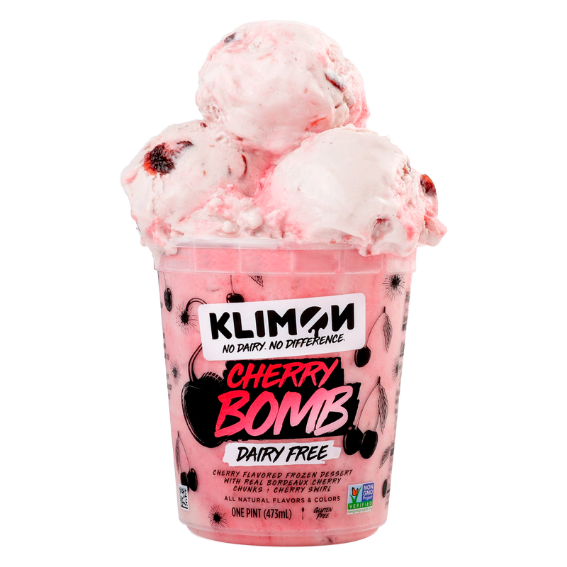 KLIMON Cherry Bomb Premium Dairy-Free Frozen Dessert Pint