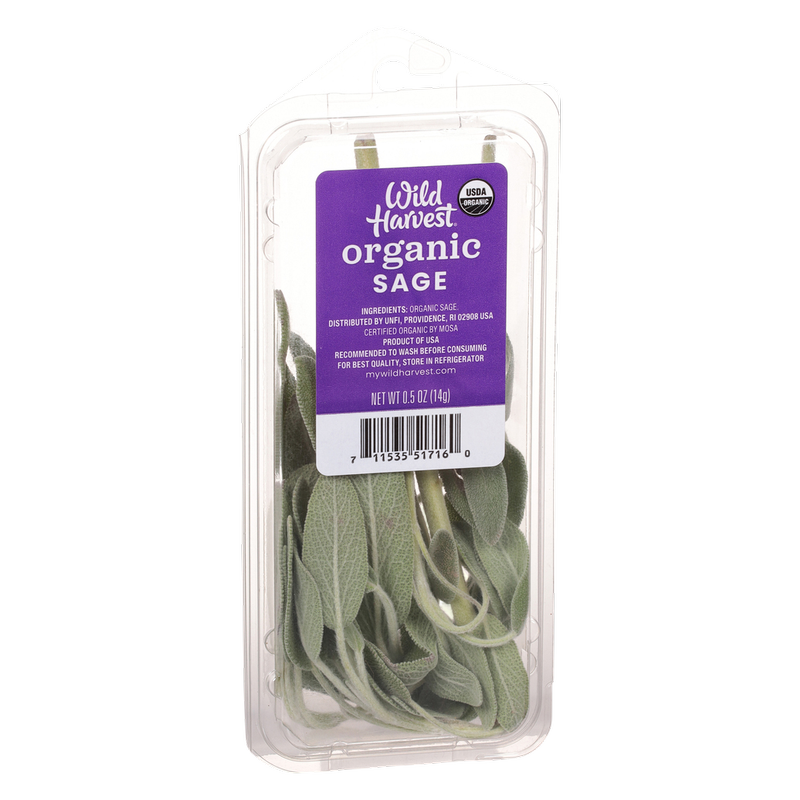 Organic Fresh Sage - 0.5oz
