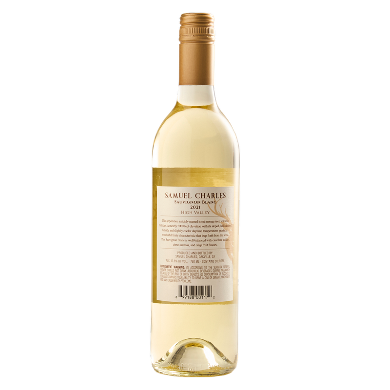 Samuel Charles Sauvignon Blanc 750ml