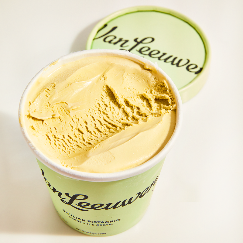 Van Leeuwen Sicilian Pistachio Ice Cream Pint 14oz