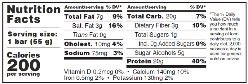 Barebells Cookies and Cream Protein Bar, 1.9oz