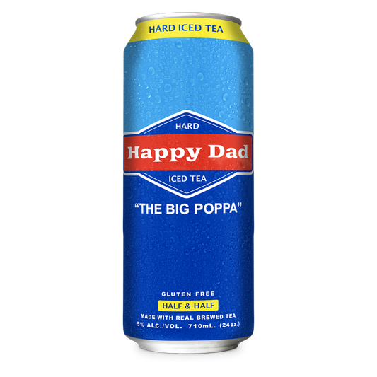 Happy Dad Hard Tea Half & Half Single 24oz Can 5% ABV
