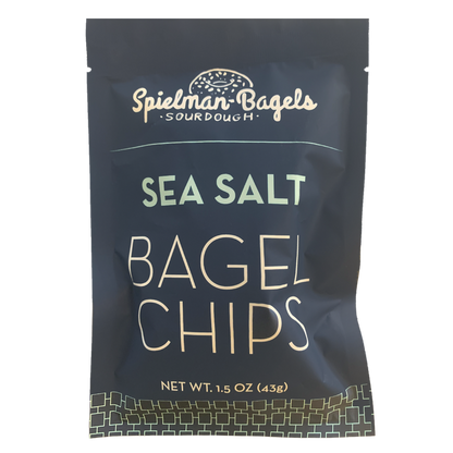 Spielman Bagels Salt Sourdough Bagel Chips 1.5oz