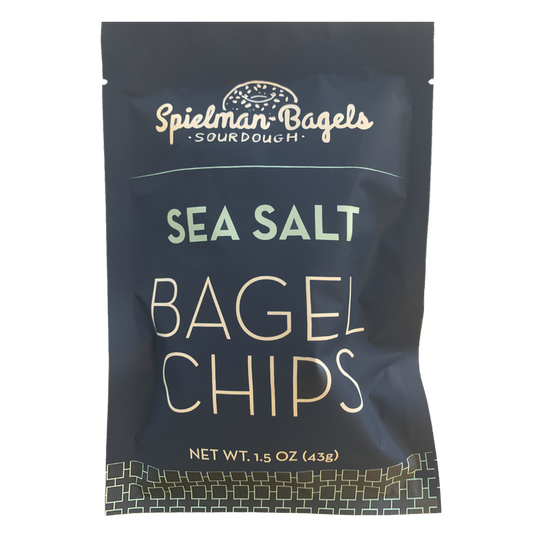Spielman Bagels Salt Sourdough Bagel Chips 1.5oz