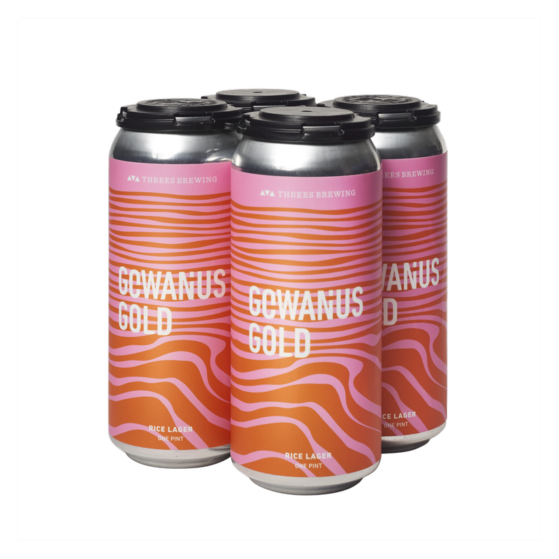 Threes Brewing Gowanus Gold 4pk 16oz Can