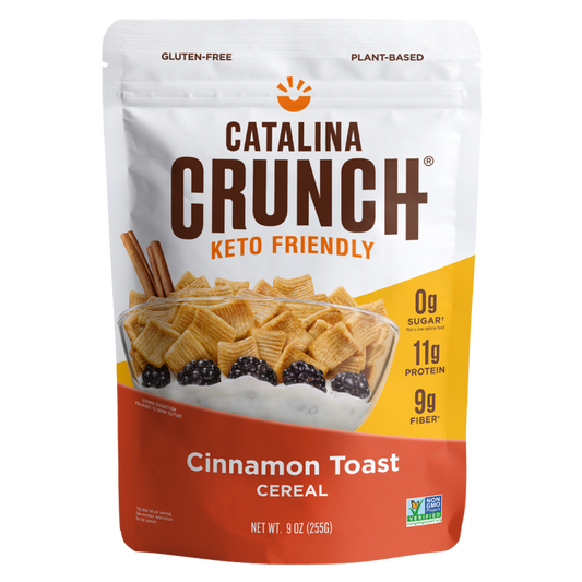 Catalina Crunch Cinnamon Toast Keto Cereal 9oz