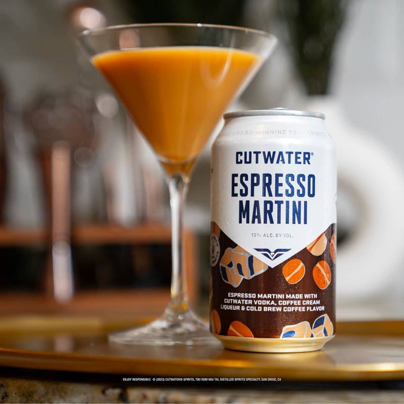 Cutwater Espresso Martini 4pk 12oz Cans 13% ABV