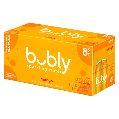 Bubly Mango 8pk 12oz Can