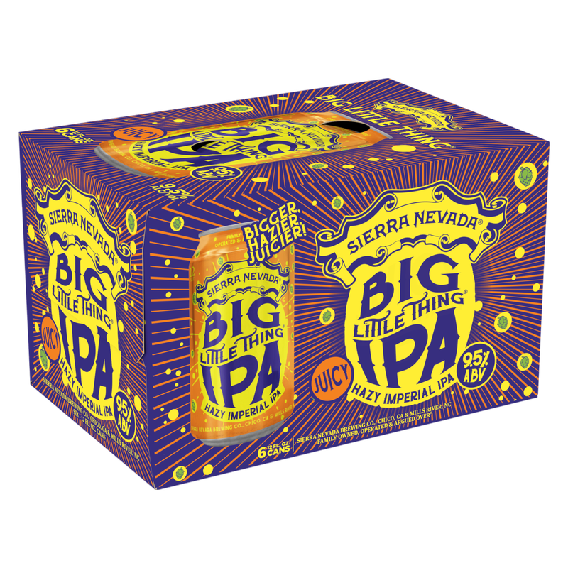 Sierra Nevada Big Little Thing Imperial IPA 6pk 12oz Can 9.0% ABV