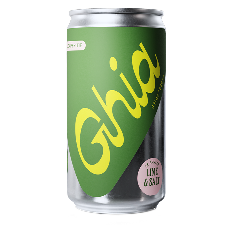 Ghia Lime & Salt 4pk 8oz Can