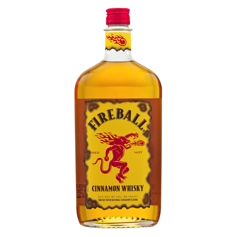 Fireball Hot Cinnamon Blended Whisky Plastic 750 ml  (66 proof)