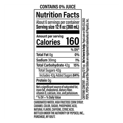 Pepsi Wild Cherry 2L Btl