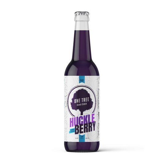 One Tree Huckleberry Cider Single 22oz Btl