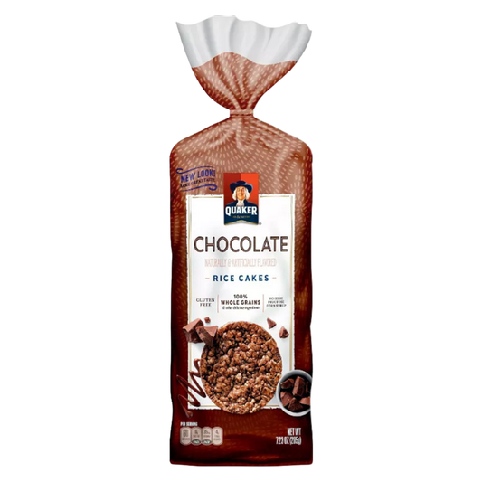 Quaker Chocolate Crunch Large Rice Cakes, 7.23oz