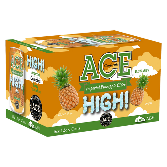 Ace Cider High Imperial Pineapple (6PKC 12 OZ) (6PKC 12 OZ)
