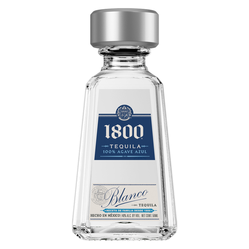 1800 Tequila Blanco 50ml (80 Proof)